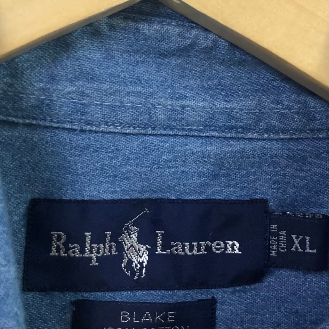 Xxl 폴로 데님 셔츠 상품이미지3