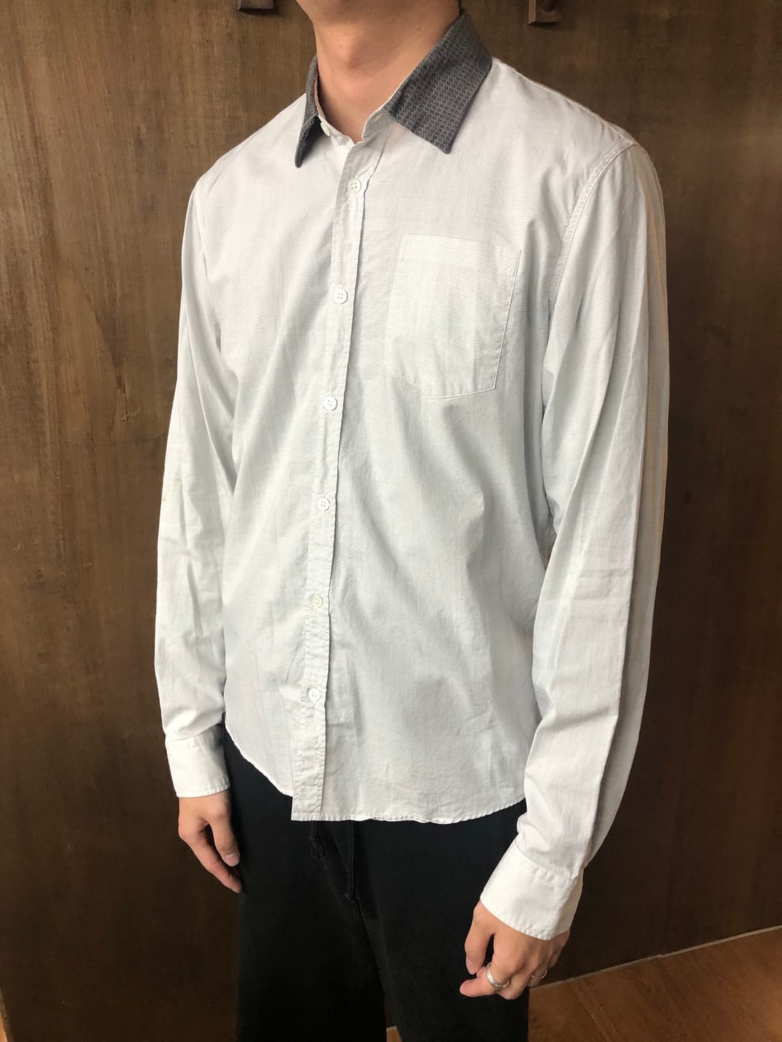 Dries van noten 컬러블록 패턴 셔츠 52 상품이미지8