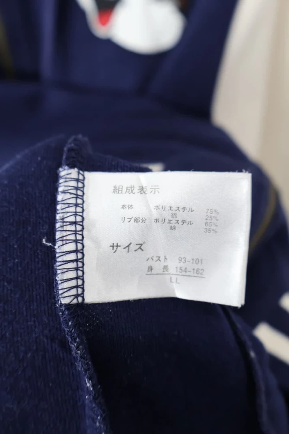 Disney Chip Dale Varsity zip Hoodie 상품이미지7