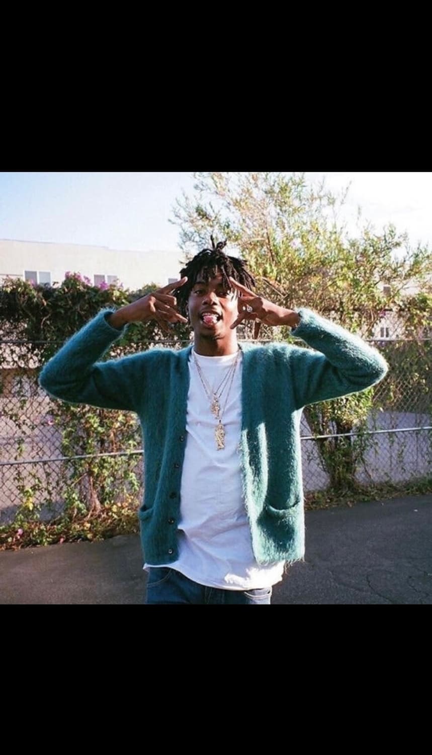 슈프림 모헤어 가디건 틸 M 상품이미지1