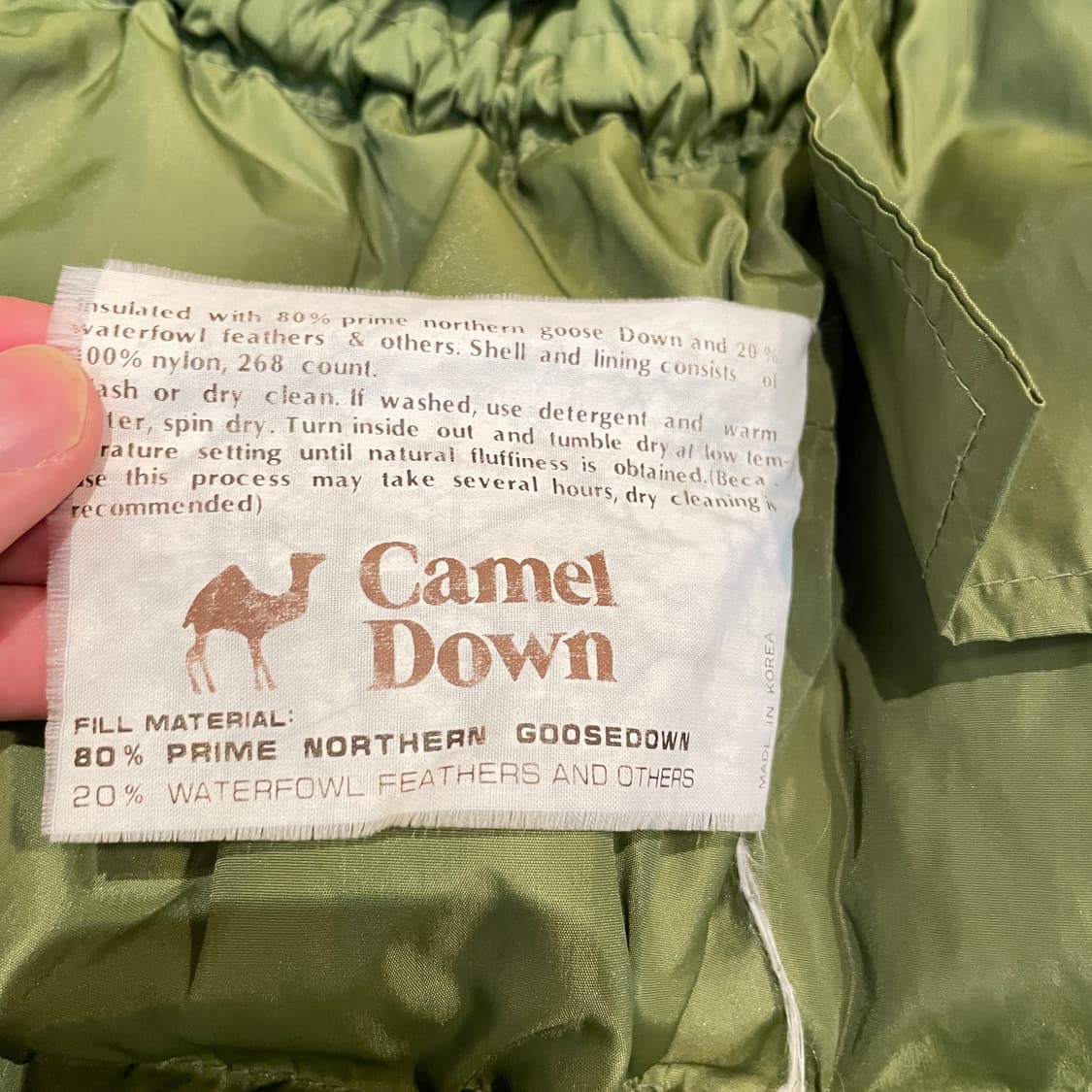 Camel Promotion Padded Parka 상품이미지5