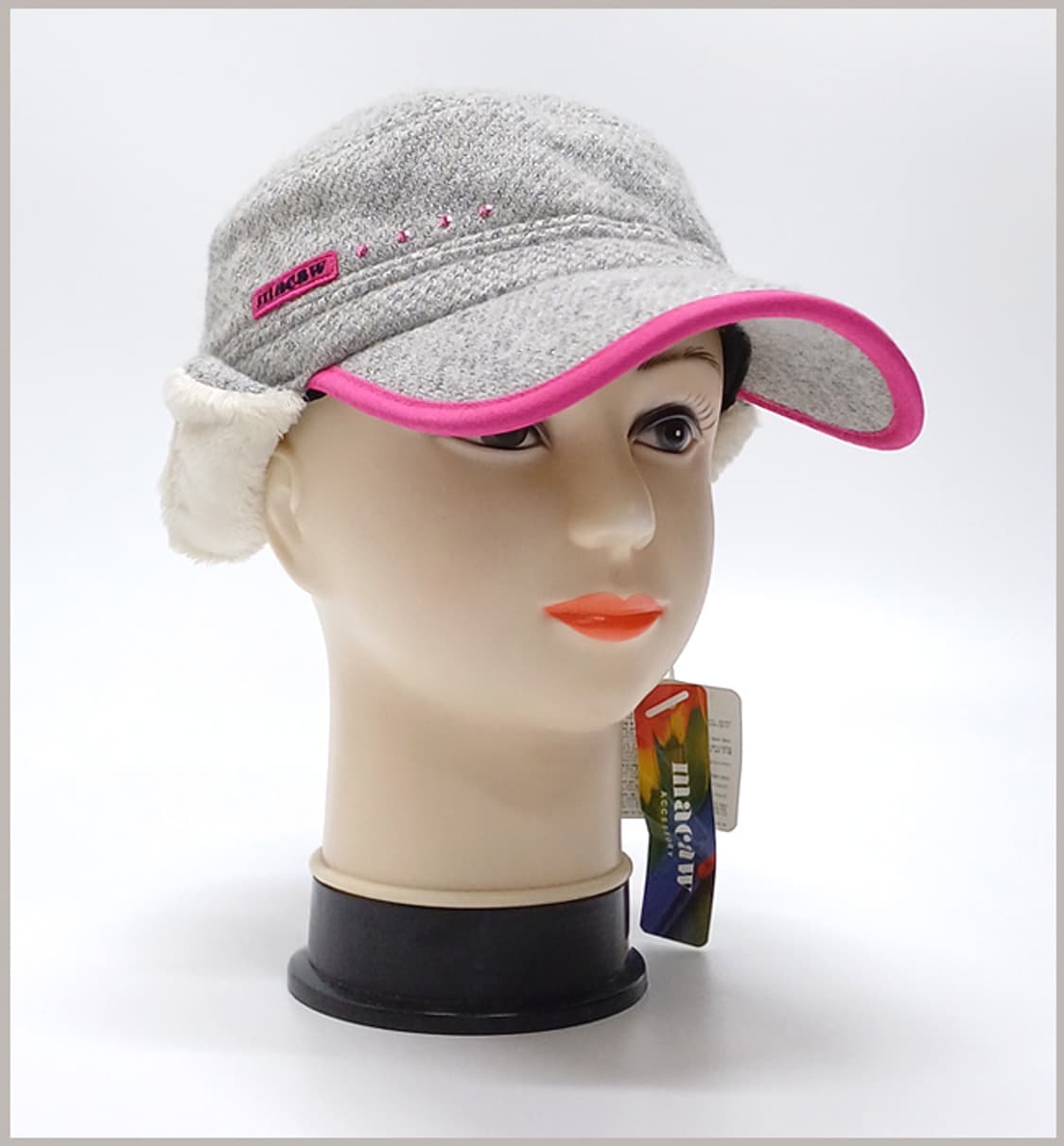 마코 새상품 귀달이 군모 모자 J-469 상품이미지9