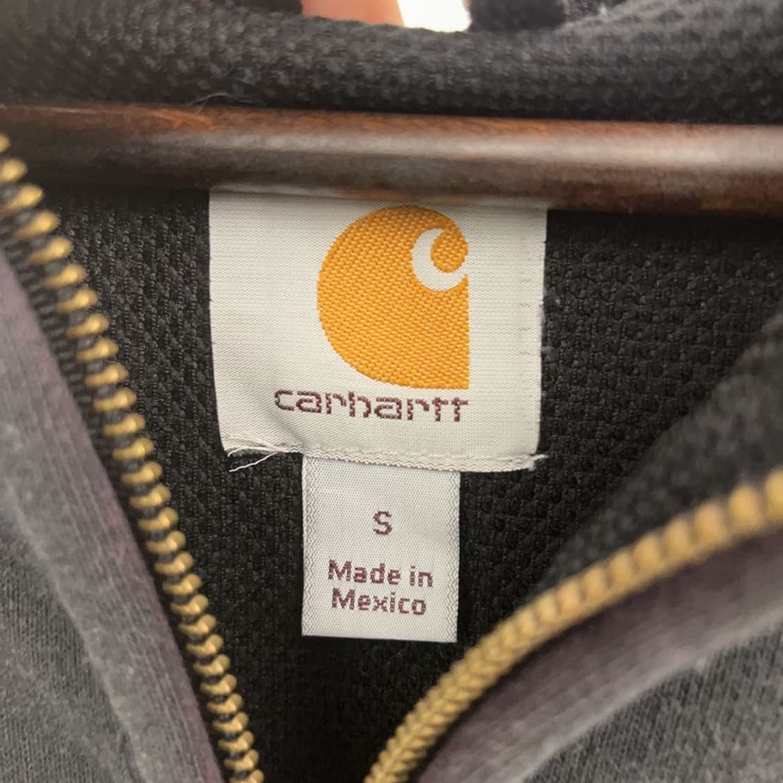 칼하트 캐주얼 빈티지 써멀 후드집업 S C07880 상품이미지5
