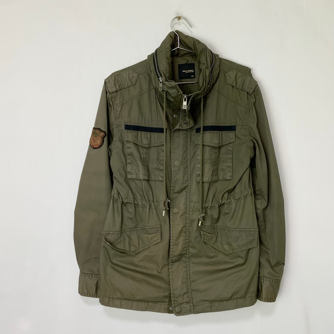 REIZ JEANS 00s 빈티지 하이넥 밀리터리 카고 야상자켓 100 상품이미지1