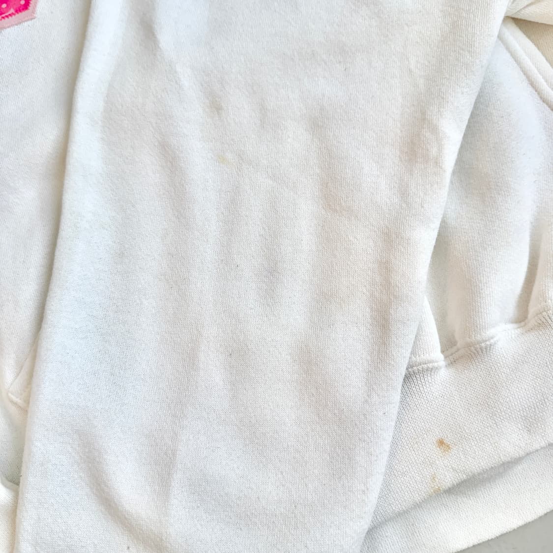 러셀 90s ~ 00s 흰핑 화이트 핑크 후드티 상품이미지5