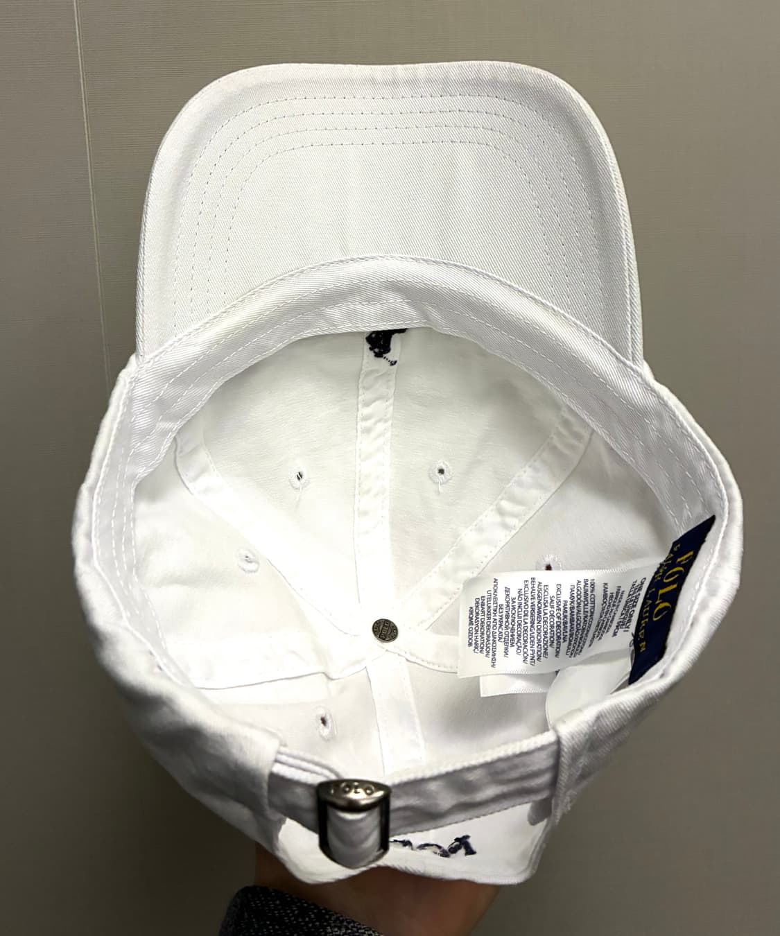 (F)폴로랄프로렌 화이트 베이스볼 기본 볼캡모자(폴로볼캡) 상품이미지6