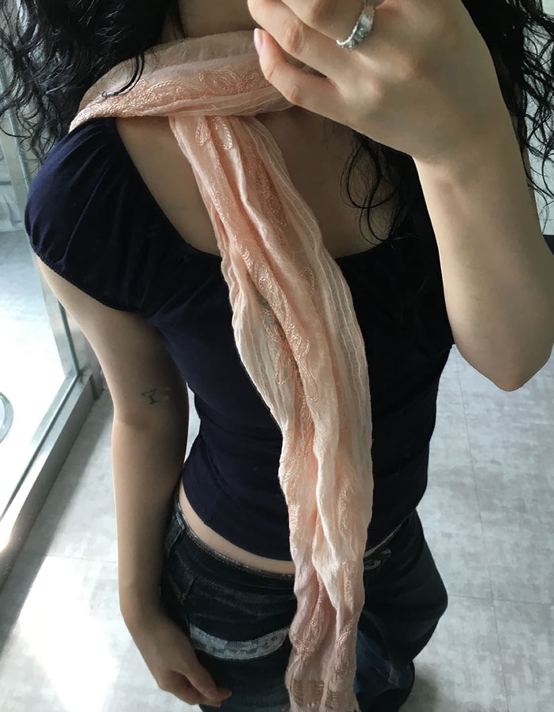 floral scarf 상품이미지5