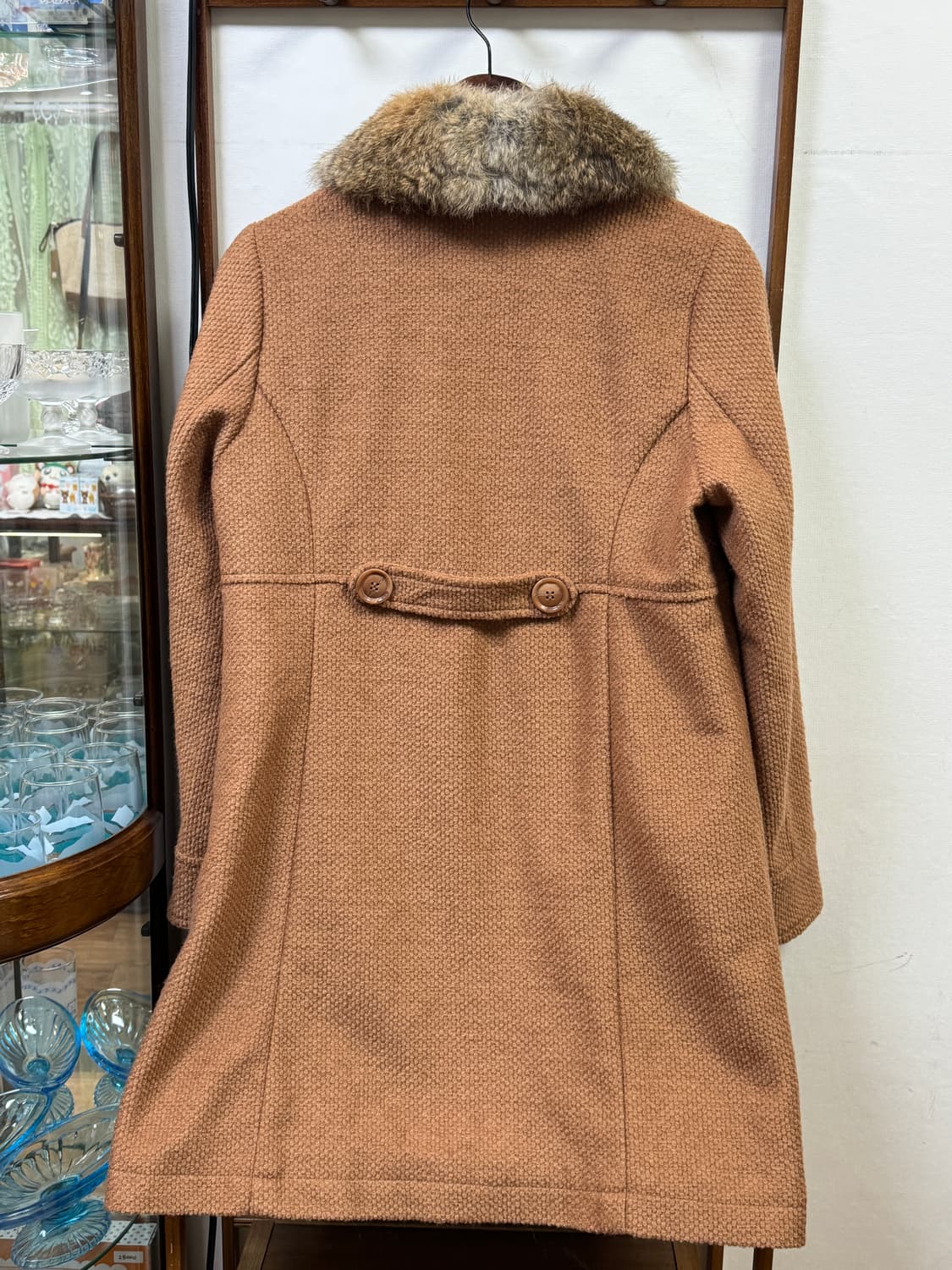 퍼 카라 코트 상품이미지2