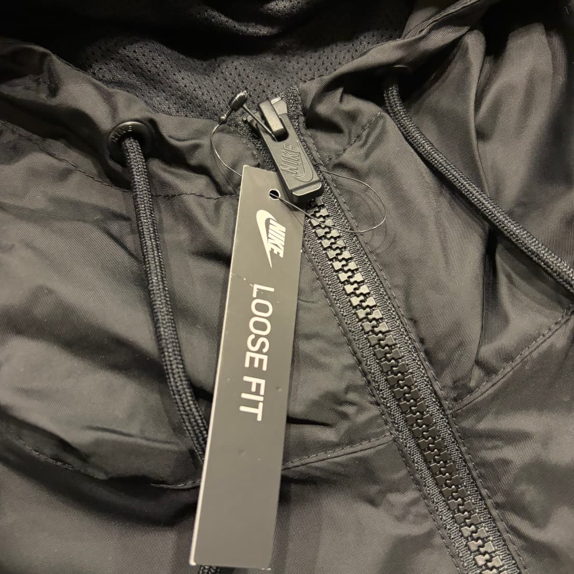 [XL] 나이키 NSW 윈드러너 블랙 바람막이 후드 자켓 B294 상품이미지5