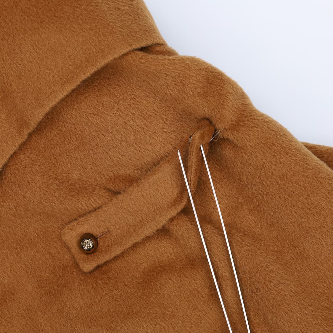 [82-94-160] 시스템 한섬 여성 라마 하프 코트 3896 상품이미지4