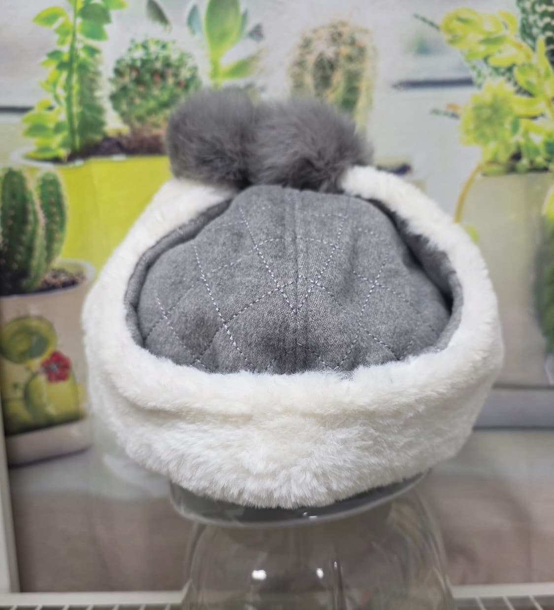 보그너 여성 겨울골프모자 귀달이 헌팅캡 골프모자 (프리) KG69 상품이미지3