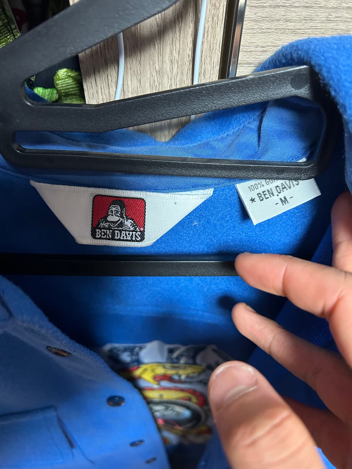 벤데이비스 스네이크 자수 울워크자켓 M 상품이미지3