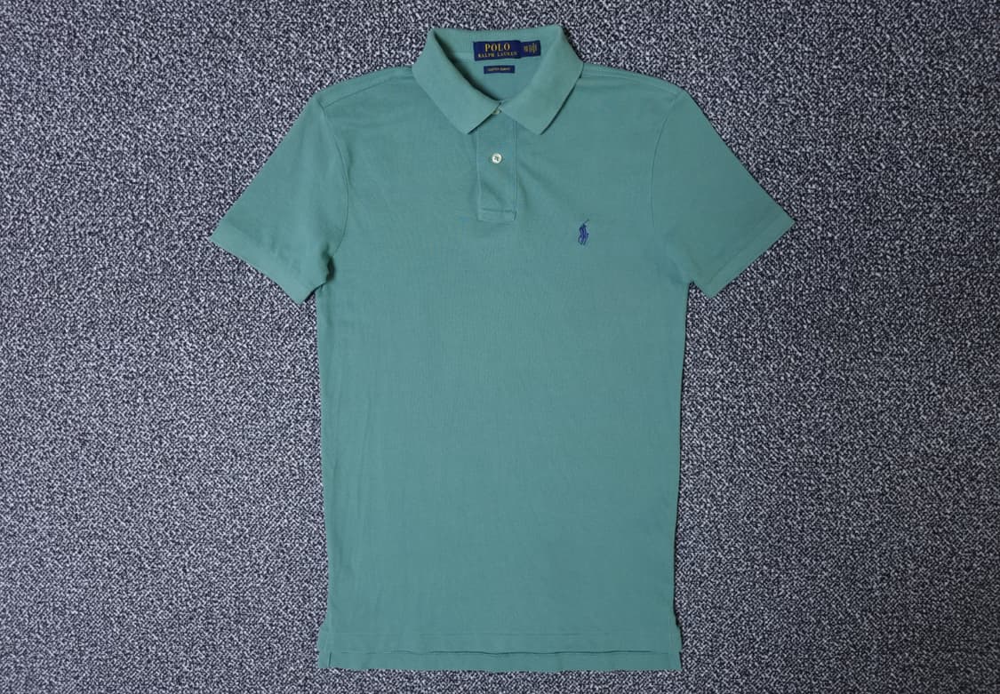 [무료배송][XS]폴로 남성용 피케 반팔티 카라티 상품이미지1