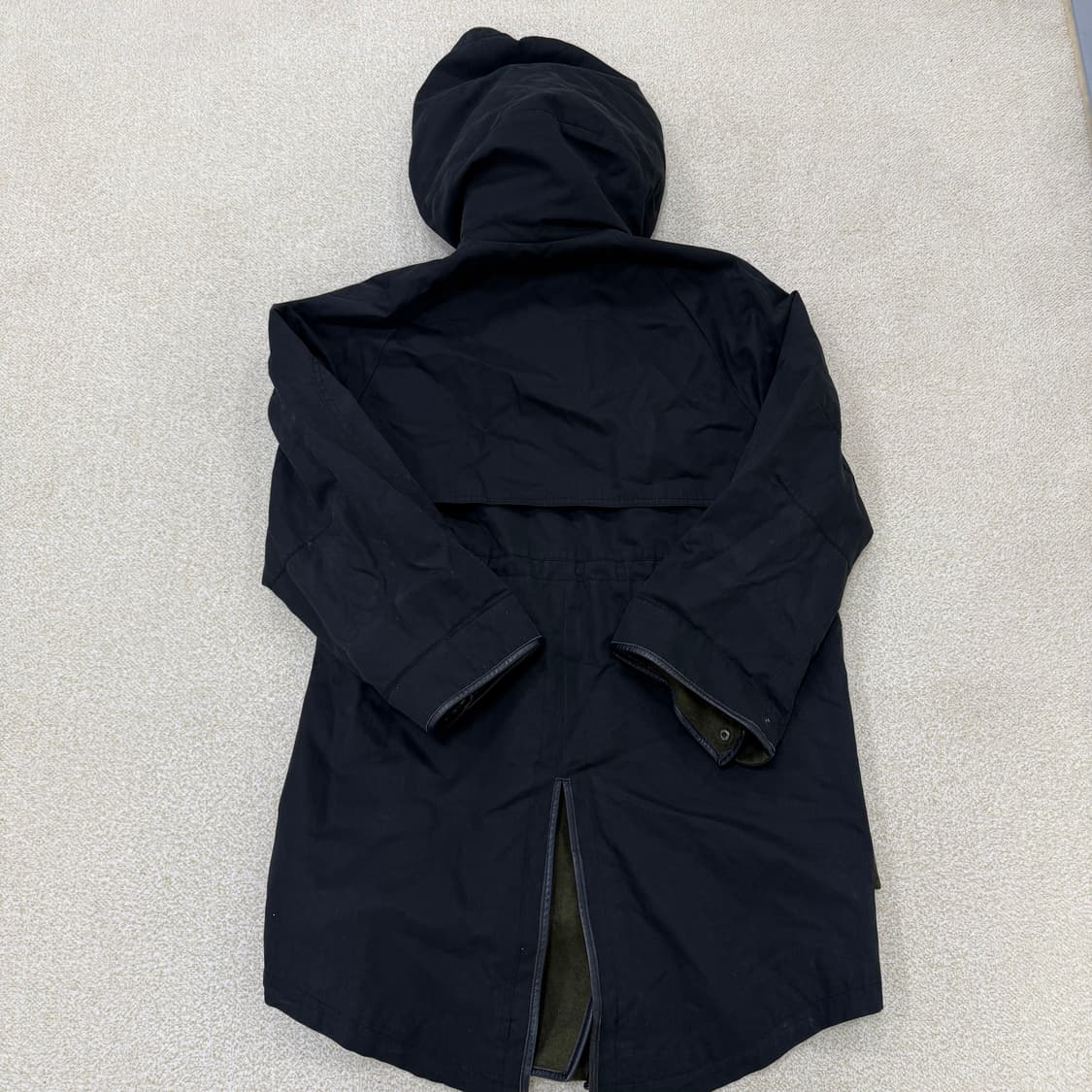 82 한섬 타임 여성 빈티지 후드 파카 0127T1 상품이미지2