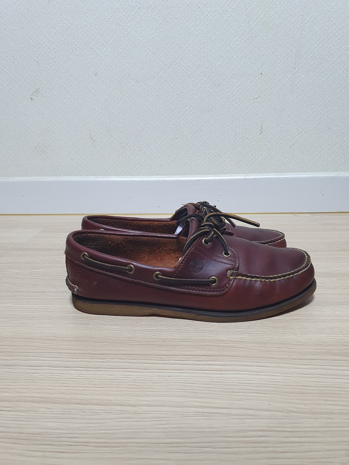 팀버랜드 보트 슈즈 브라운 275~80 상품이미지1