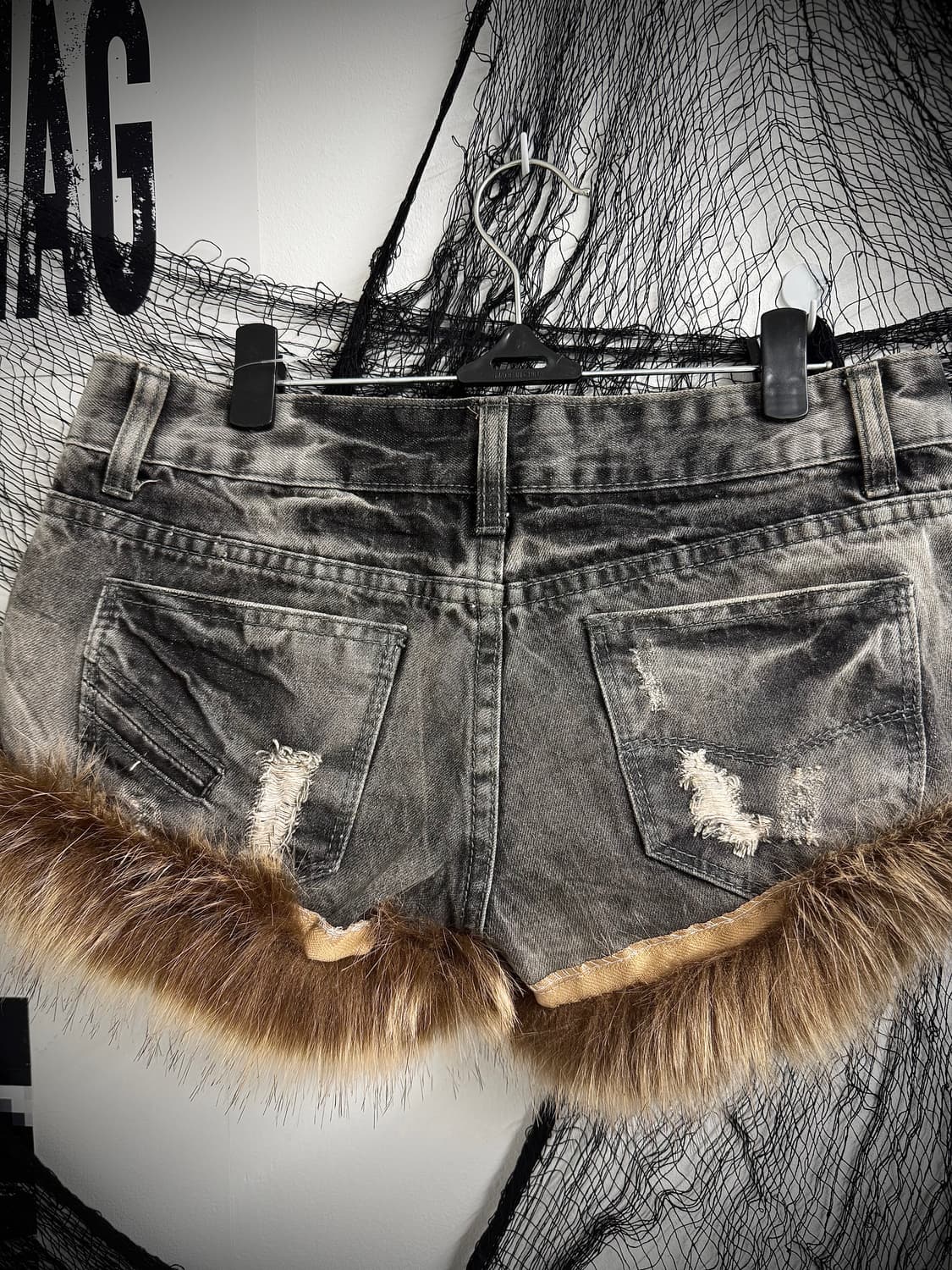 00s damaged fur pants 상품이미지4