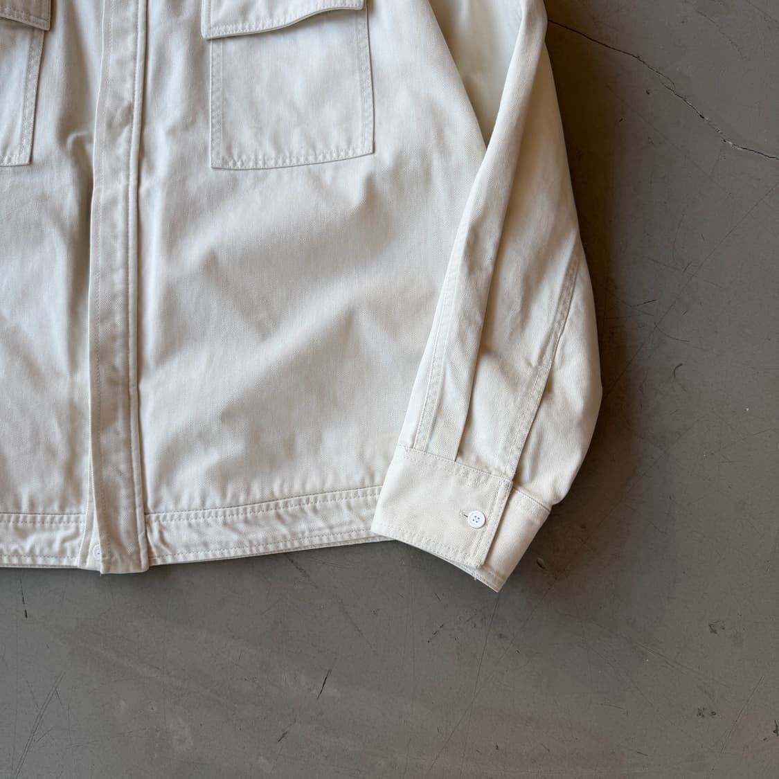 준지 23fw 트윌 워크 자켓 상품이미지3