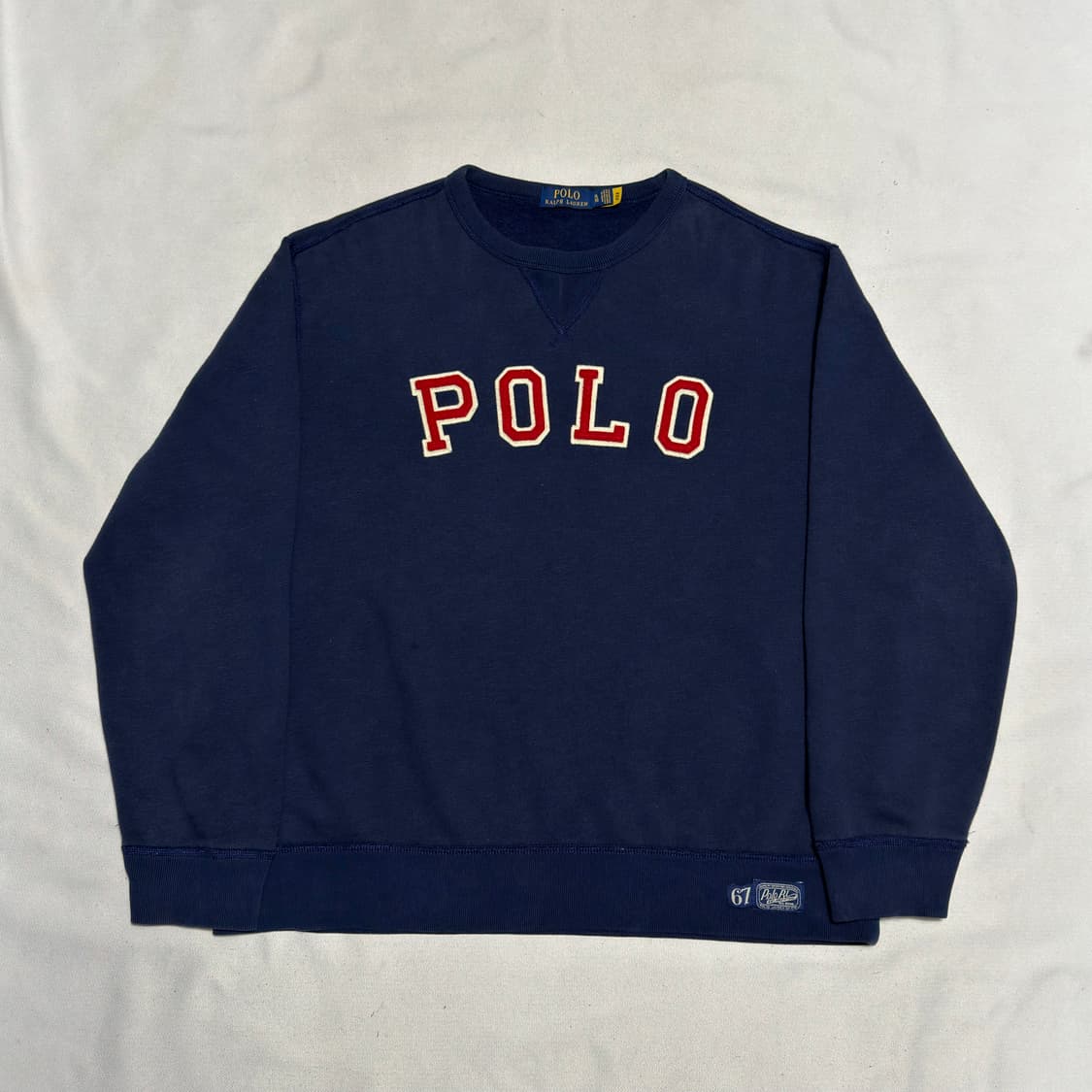 XL 폴로랄프로렌 빅 폴로 레터링 로고 맨투맨 상품이미지2