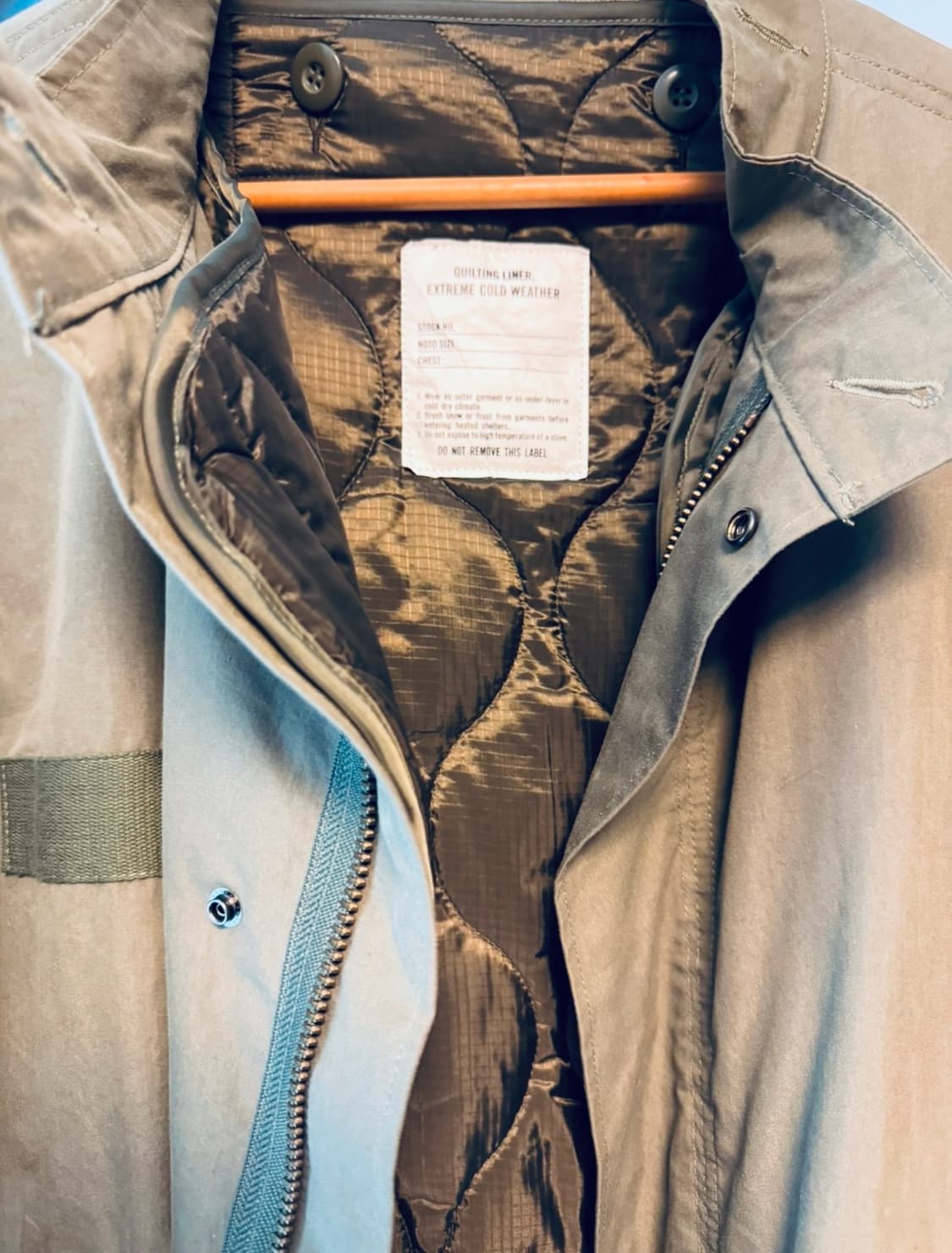 Freak's Store M65 LINER SET M65 라이너 세트 L 상품이미지3