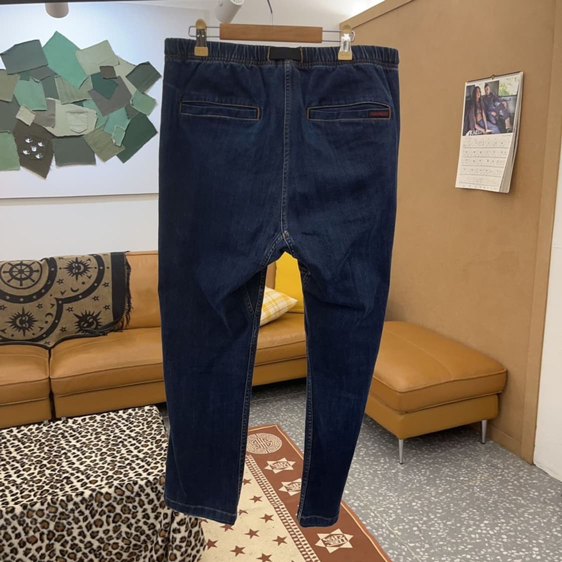 그라미치 올드스쿨 아메카지 캐주얼 벨티드 청바지 M C09100 상품이미지4