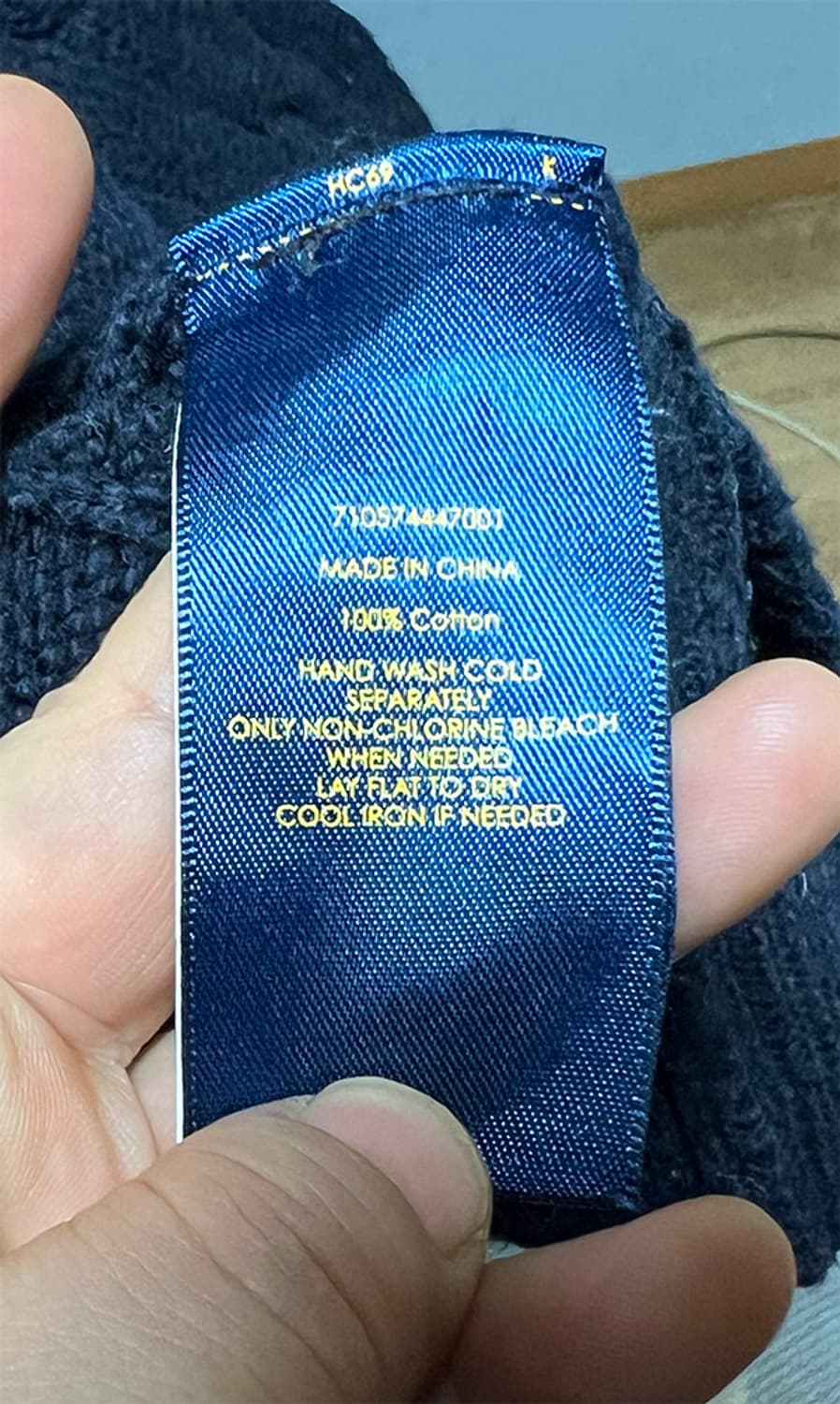 POLO 폴로 남자 꽈배기니트 기본 캐주얼 XXL 110 상품이미지5