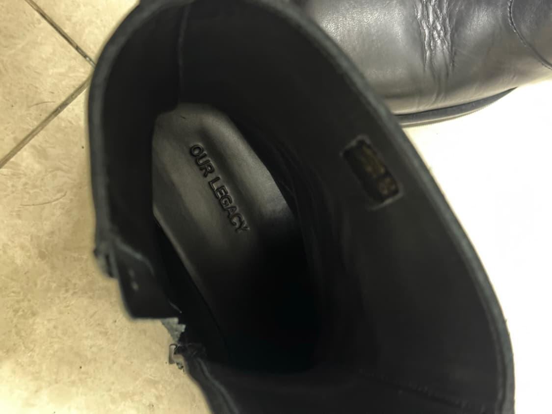 44 아워레가시 카미온 부츠 블랙 상품이미지3