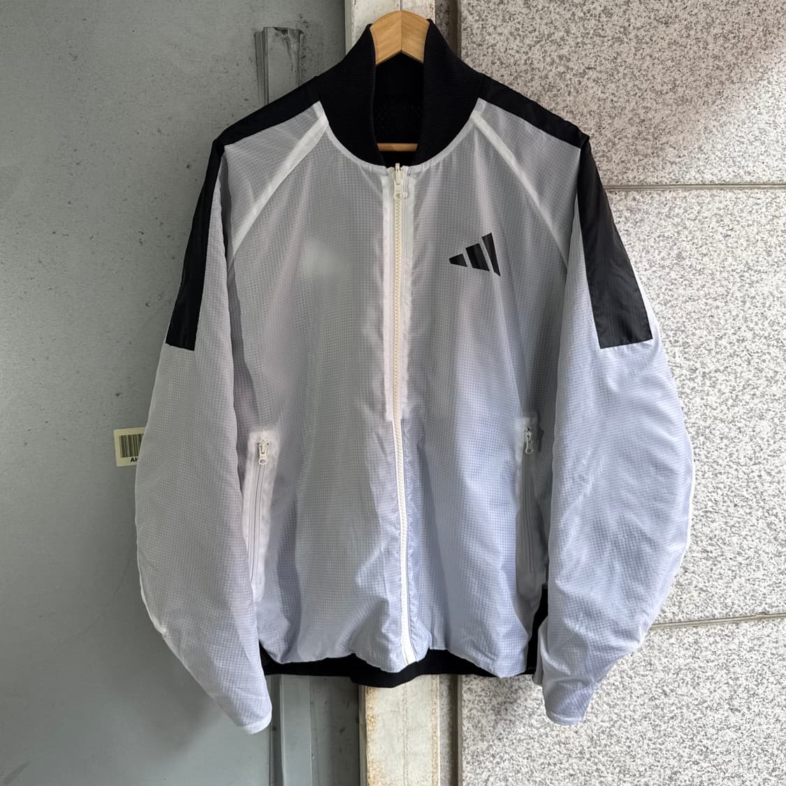 아디다스 로고 리버시블 봄버 자켓 상품이미지2