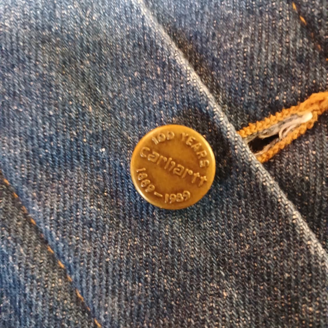 칼하트 100주년 기념 데님 자켓 Made in U.S.A. 상품이미지3