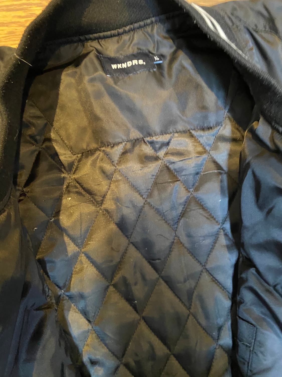 위캔더스 켈로그 바시티 점퍼 xl 블랙 상품이미지3