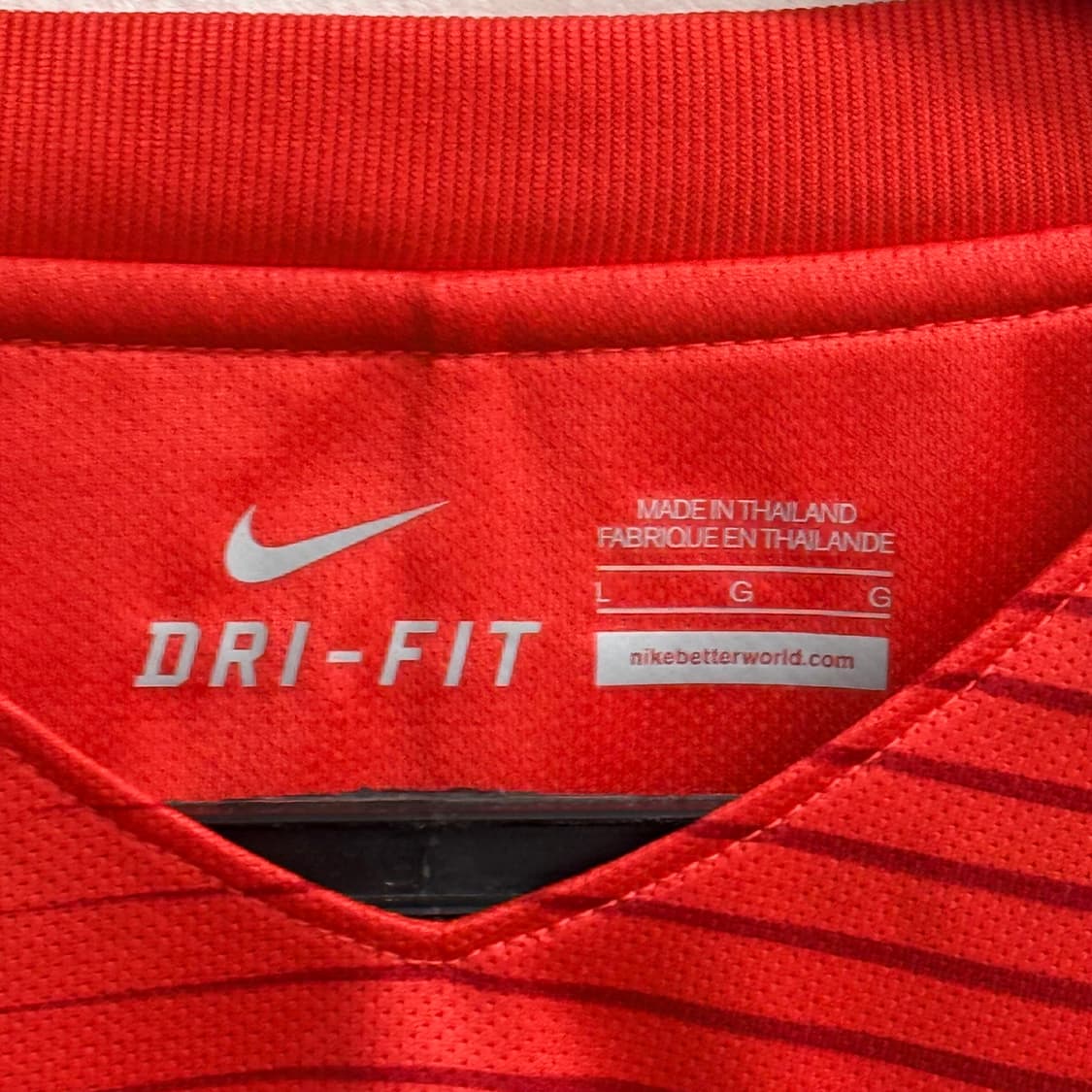 나이키 대한민국 축구 국가대표팀 유니폼 레드 L 상품이미지2