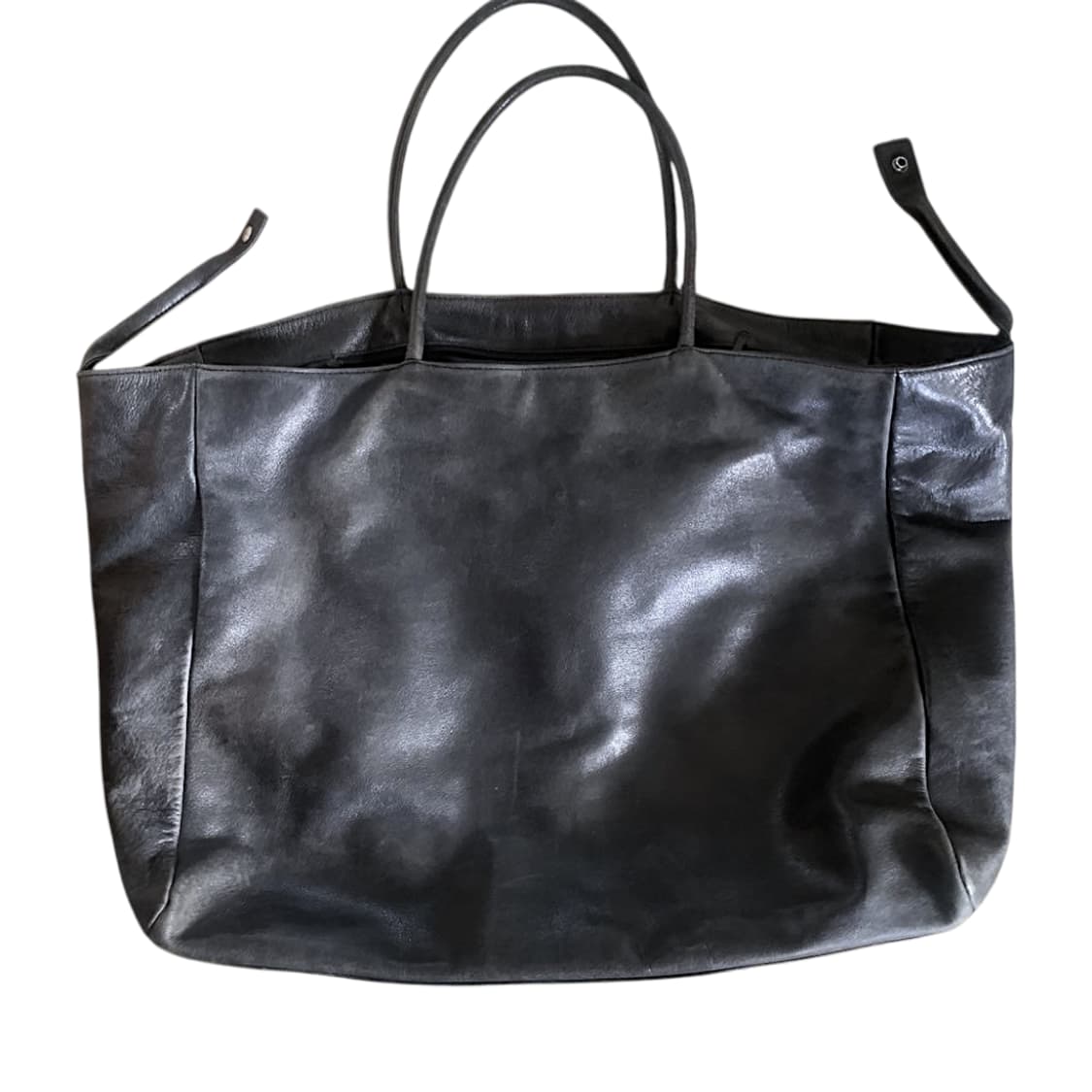 요지 야마모토 와이즈 아카이브 소가죽 토트백 상품이미지3