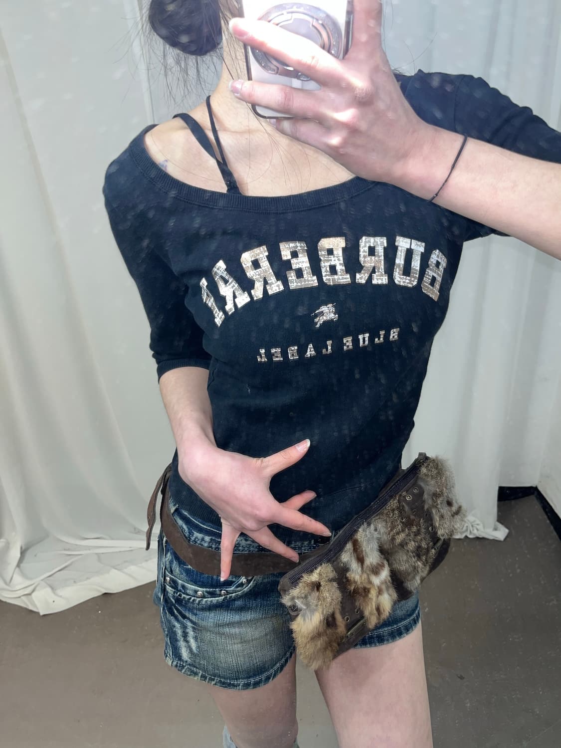 Burberry 블루 라벨 롱슬리브 상품이미지4