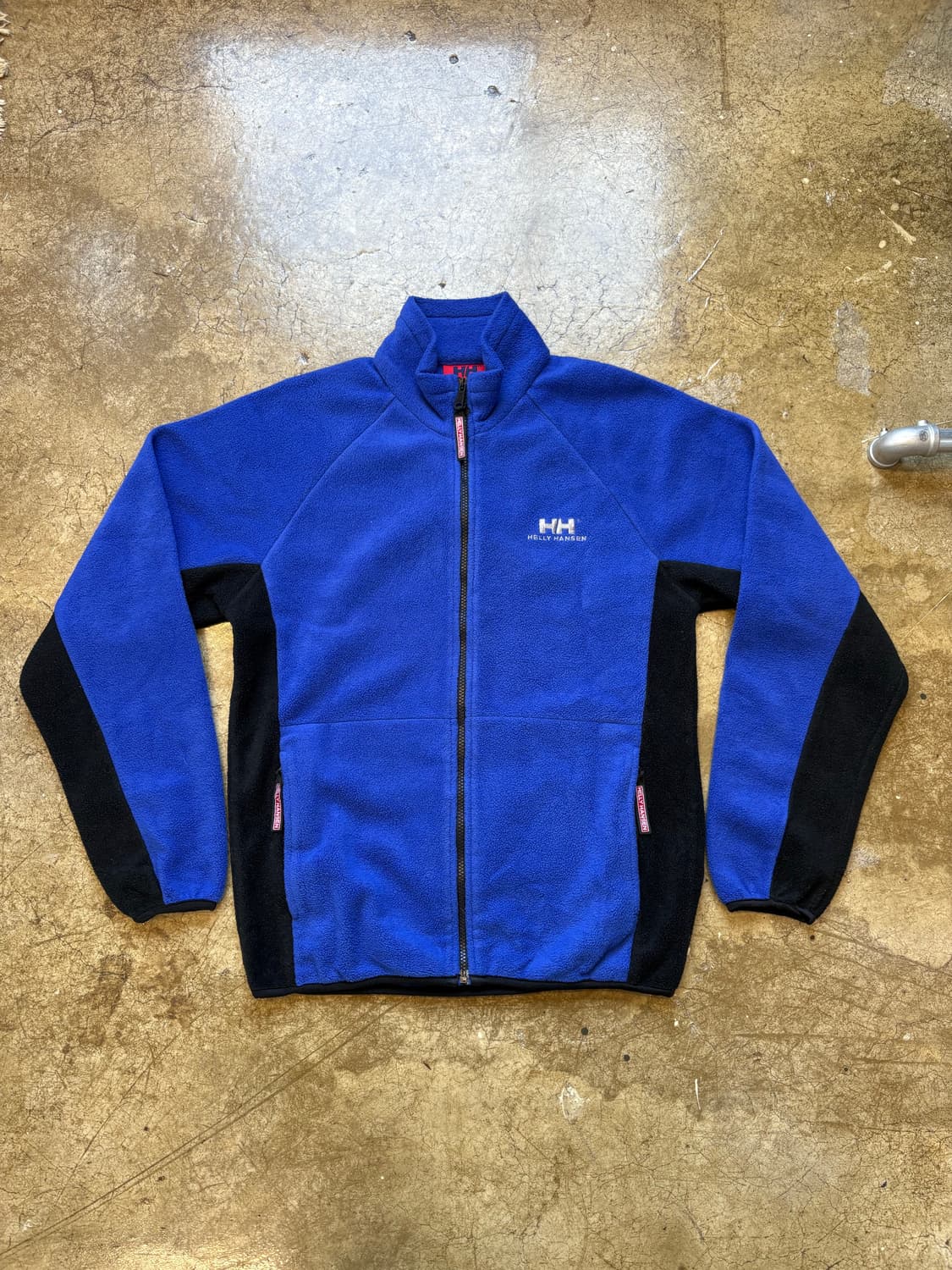 헬리한센 배색 플리스 집업 재킷 상품이미지1