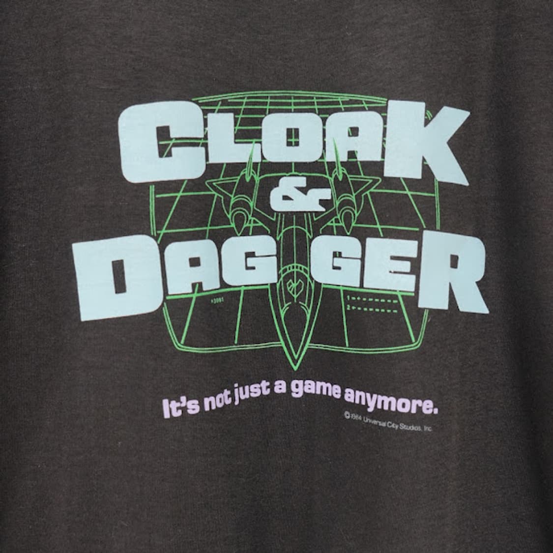 1984년 빈티지 싱글 스티치 Cloak and Dagger 홍보 티셔츠 상품이미지3