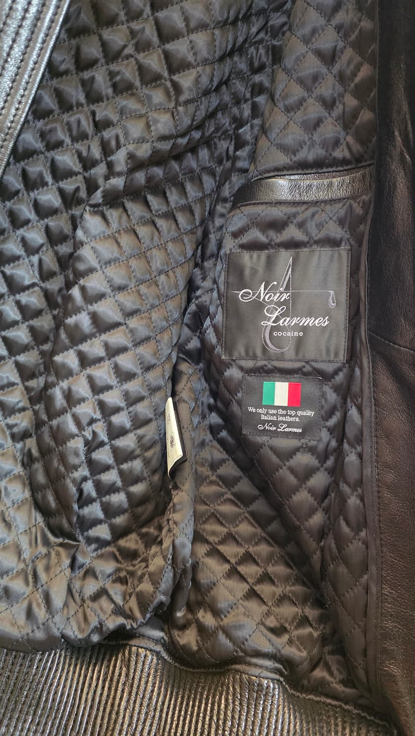 느와르라르메스 가죽 자켓 상품이미지3