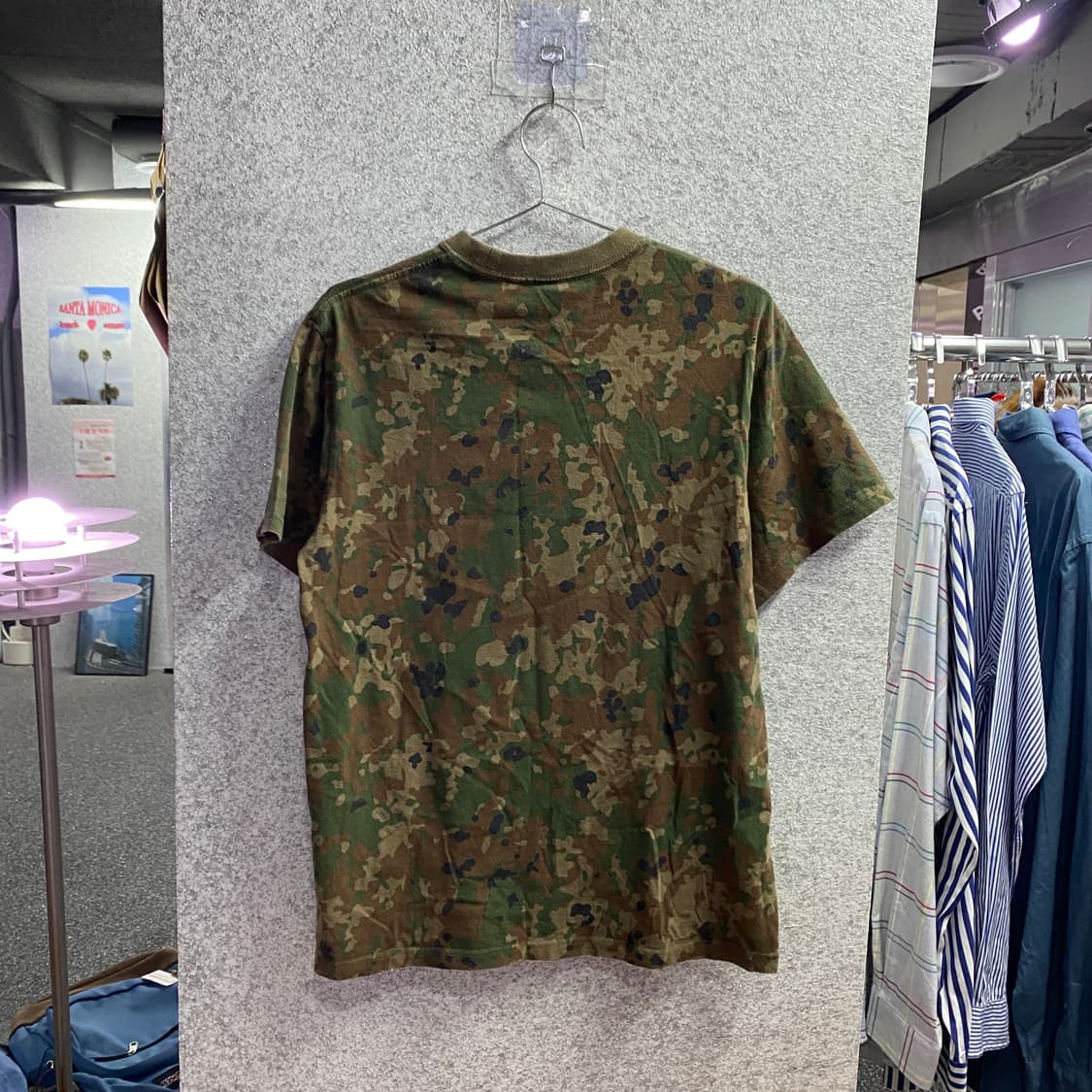 해브 어 굿 타임 카모 그래픽 반팔 티셔츠 B4619 상품이미지4