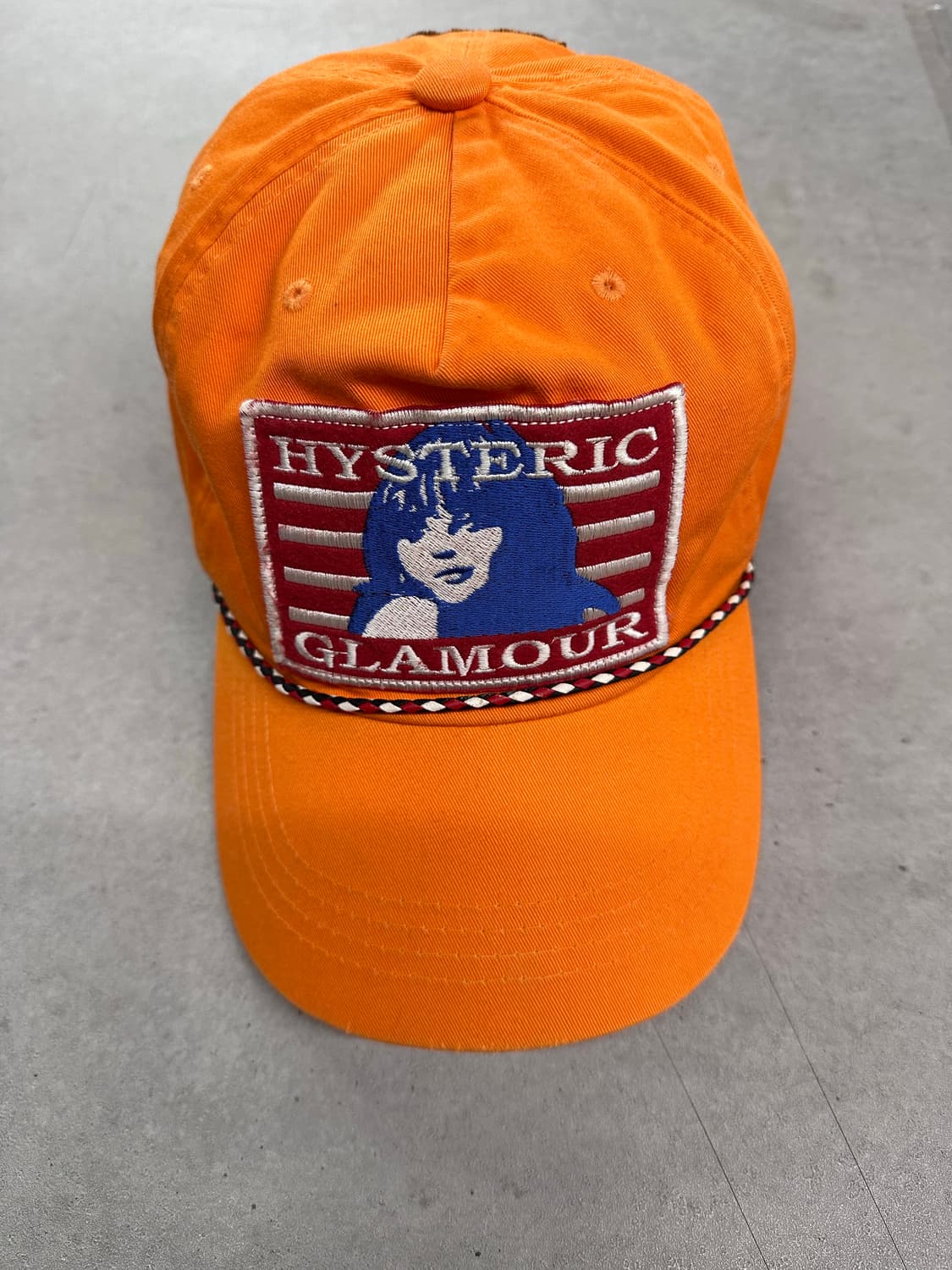 히스테릭 글래머(Hysteric Glamour)의 빈티지 패치 트러커 캡 상품이미지1