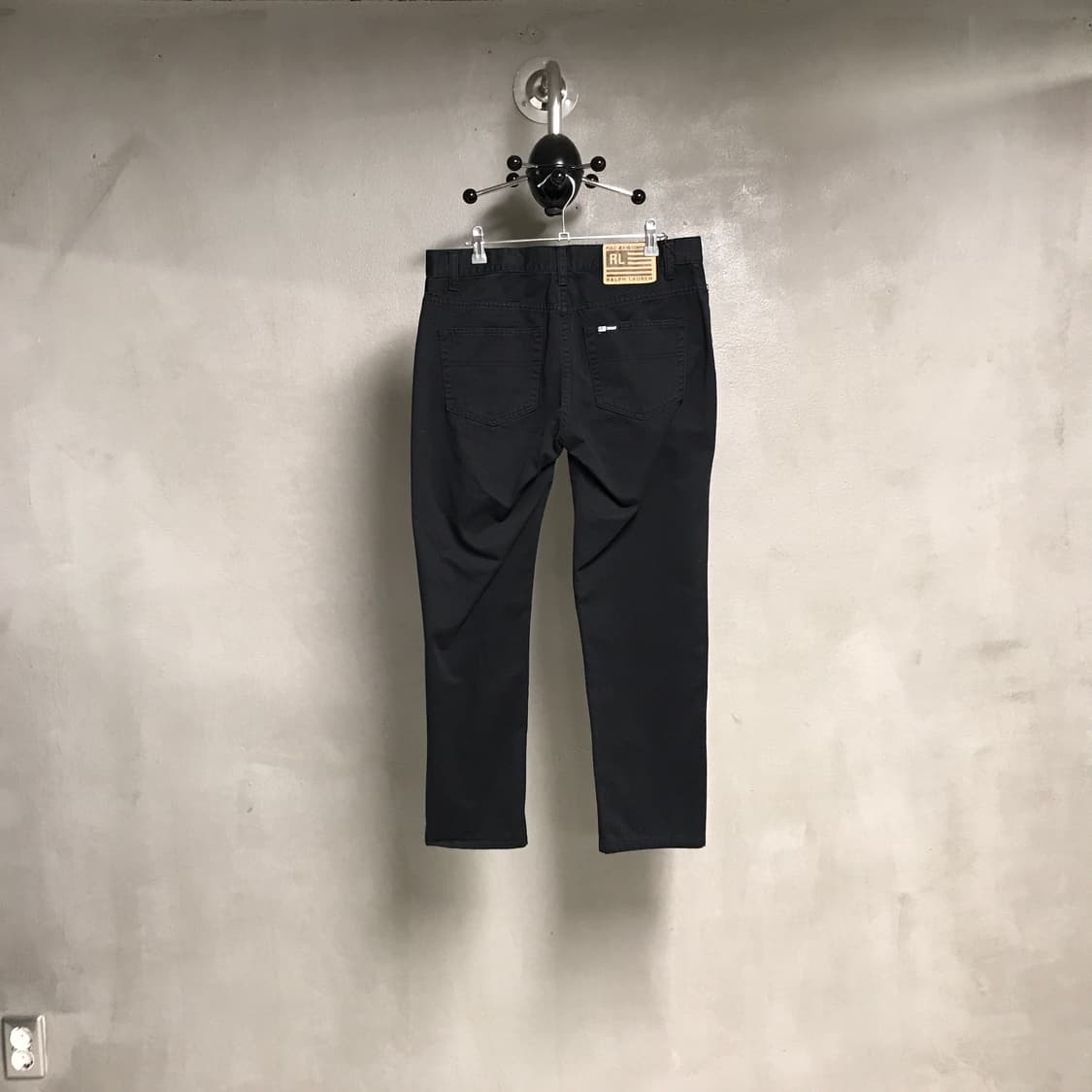 폴로 진스 코튼 팬츠 블랙 10 상품이미지5