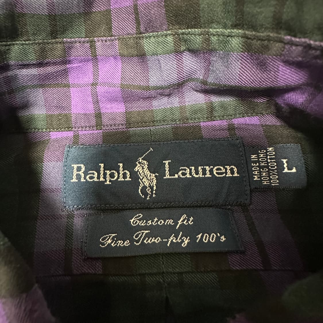 POLO RALPH LAUREN  classic check shirt 상품이미지3