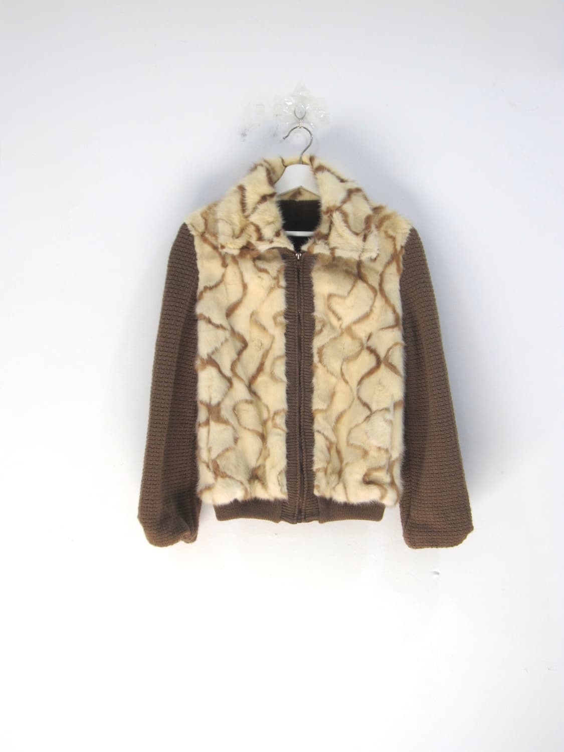 리얼 래빗 밍크퍼 코듀로이 자켓 상품이미지2