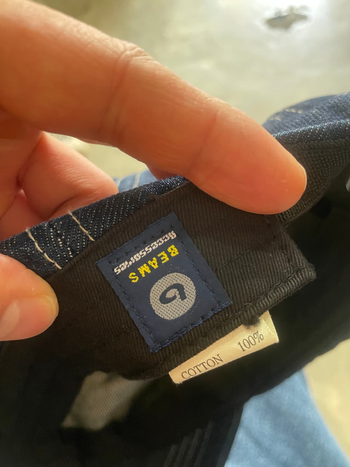 빔즈 데님 캡 빵모자st 상품이미지9