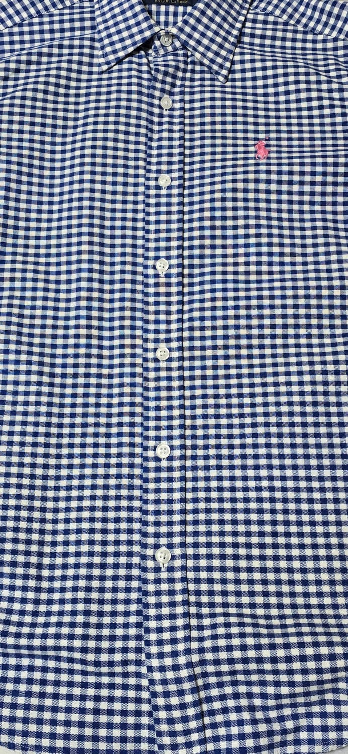 폴로 랄프로렌 골프 여성 깅업  체크 셔츠 55 상품이미지5