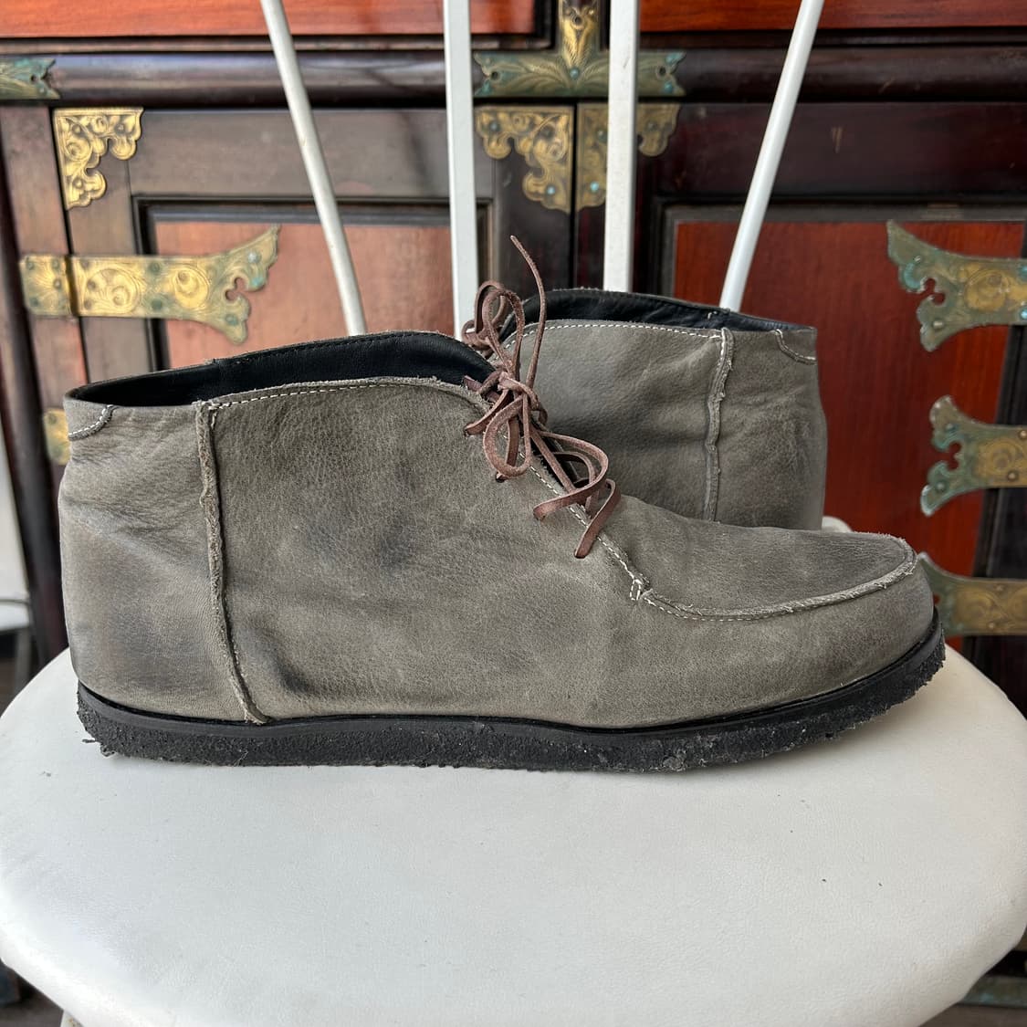 The Last Conspiracy 누벅 목토 부츠 상품이미지2