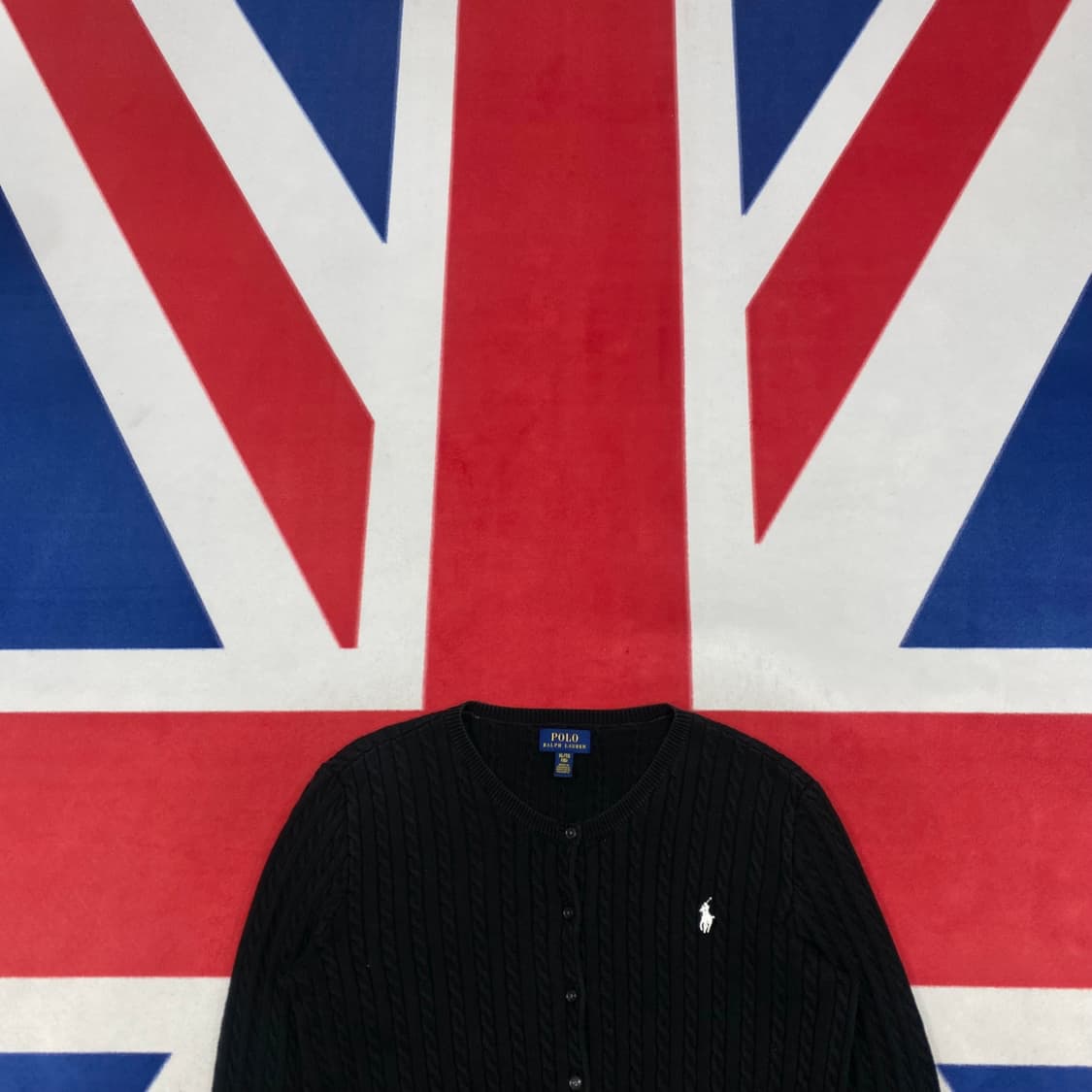 폴로 가디건 실측 여성55 상품이미지2