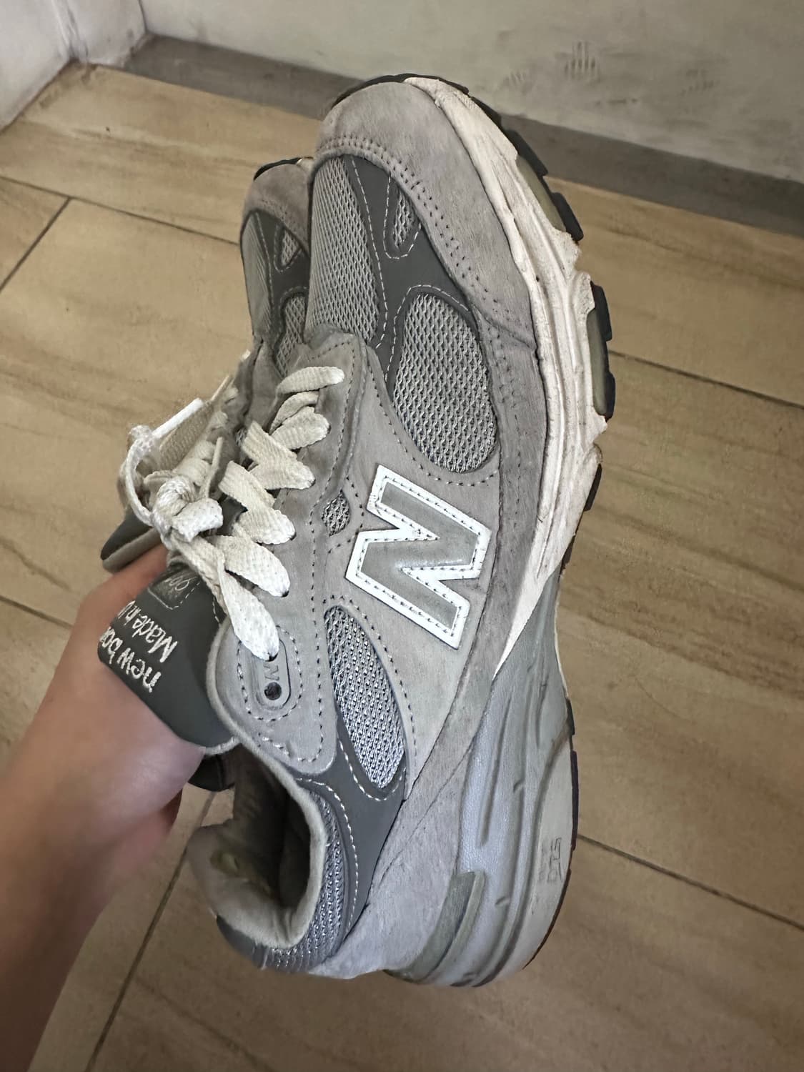 (260) 뉴발란스 993 그레이 Made in USA D 스탠다드 상품이미지3