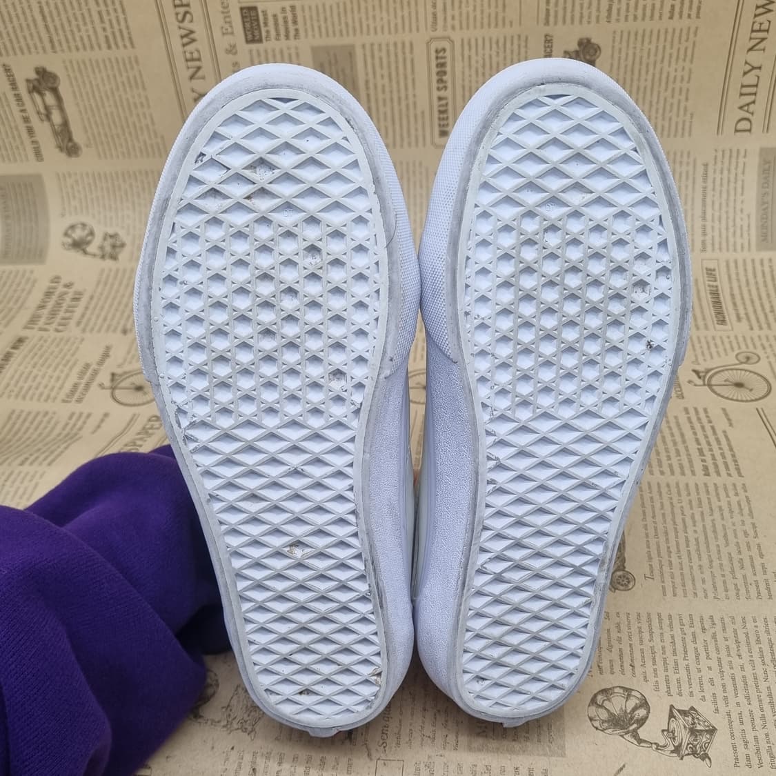 반스 올드스쿨 레더 여성스니커즈225 상품이미지3