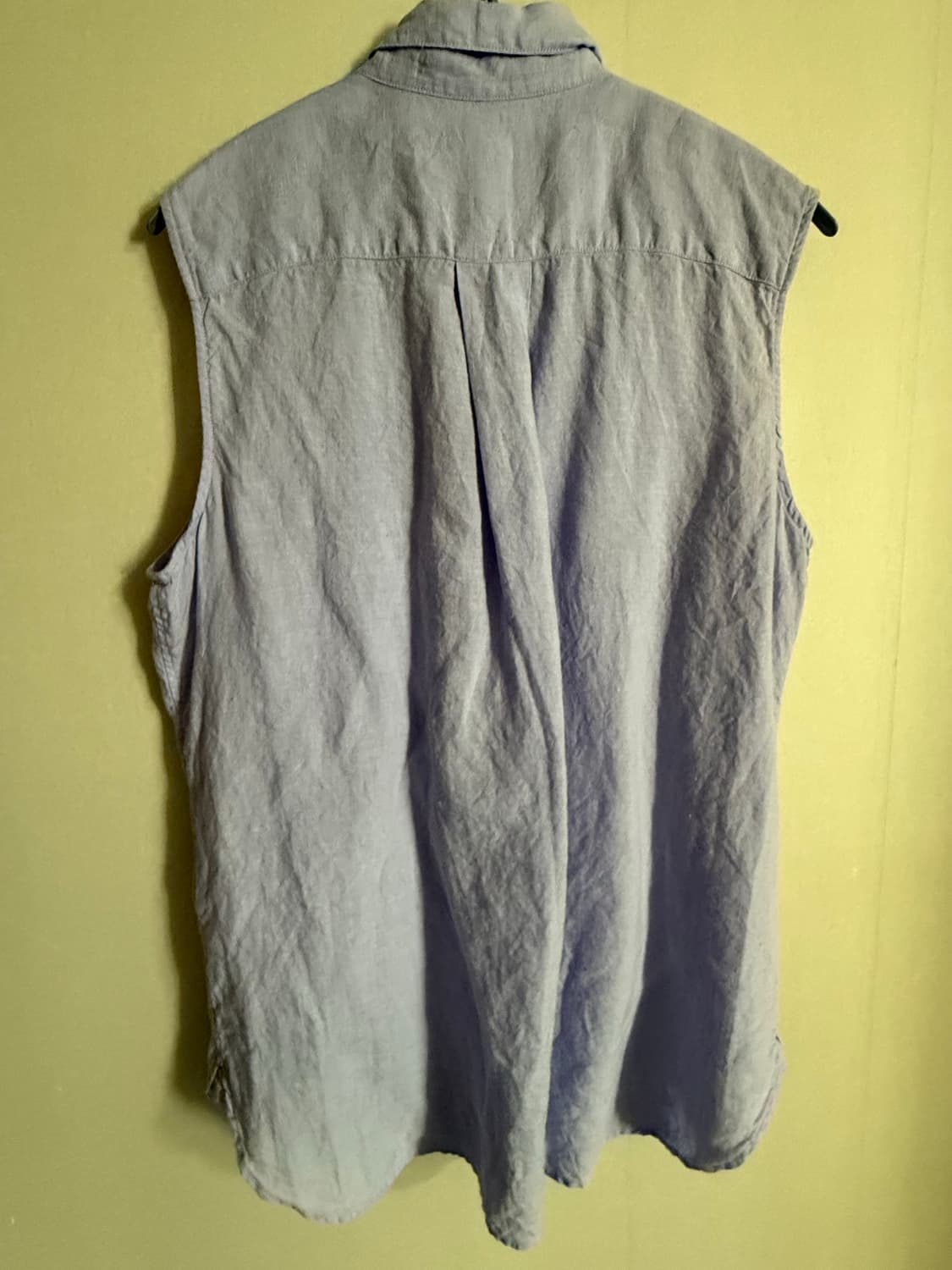 유니클로 린넨 민소매 블라우스 상품이미지3