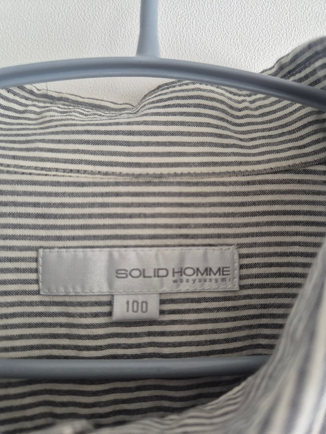 솔리드옴므 스트라이프 셔츠 상품이미지3