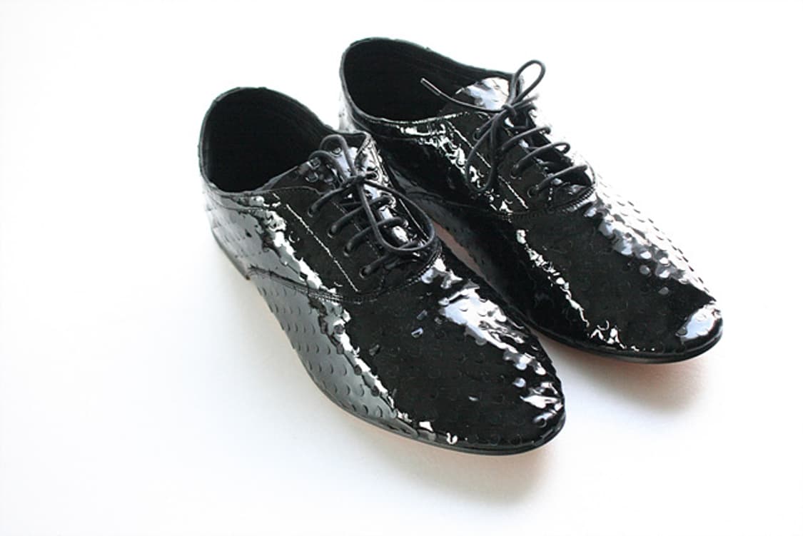 SAINT LAURENT 생로랑 페이턴트 가죽 구두 새제품 상품이미지1