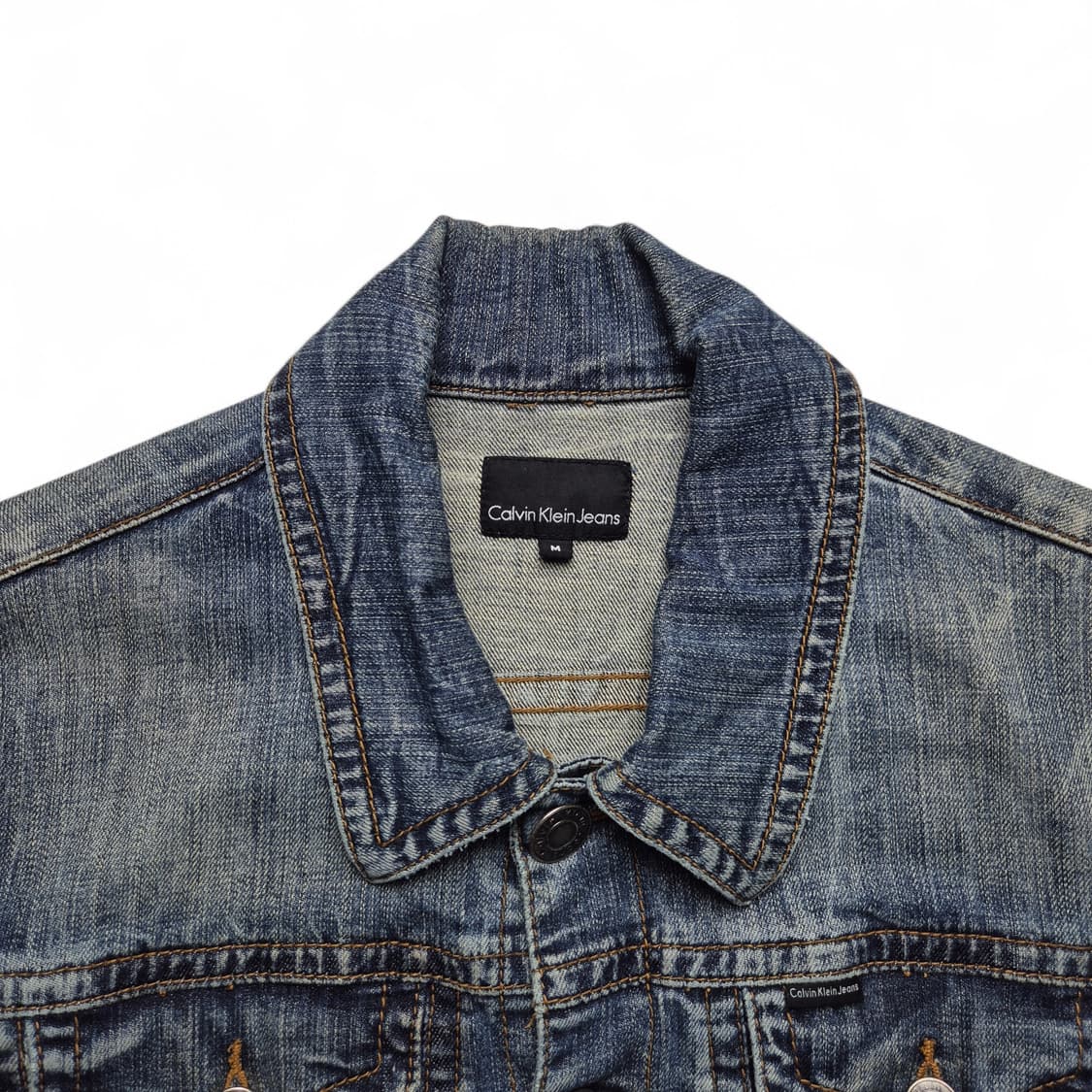 [M] 캘빈클라인 로고 데님자켓 상품이미지6
